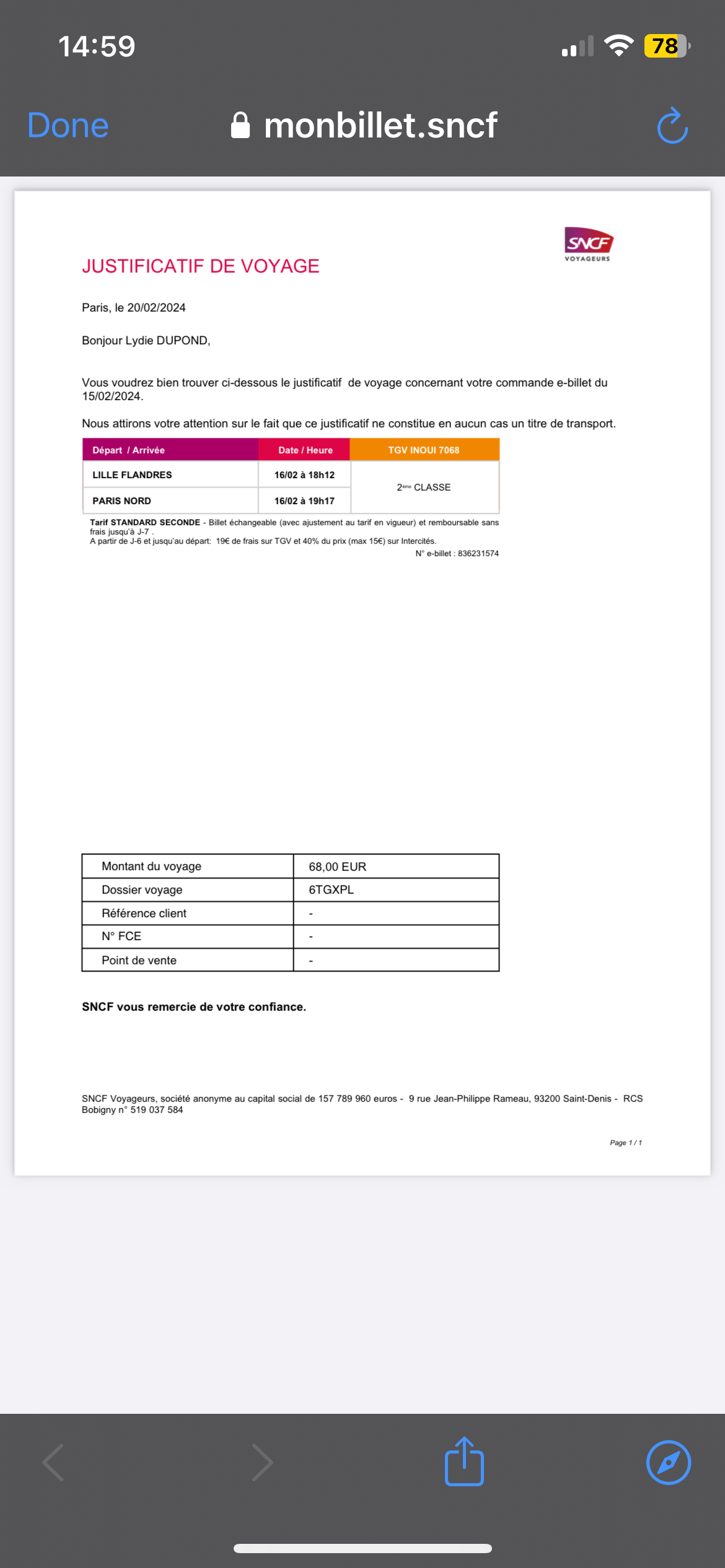 visual of a telephone to illustrate how to obtain proof of travel